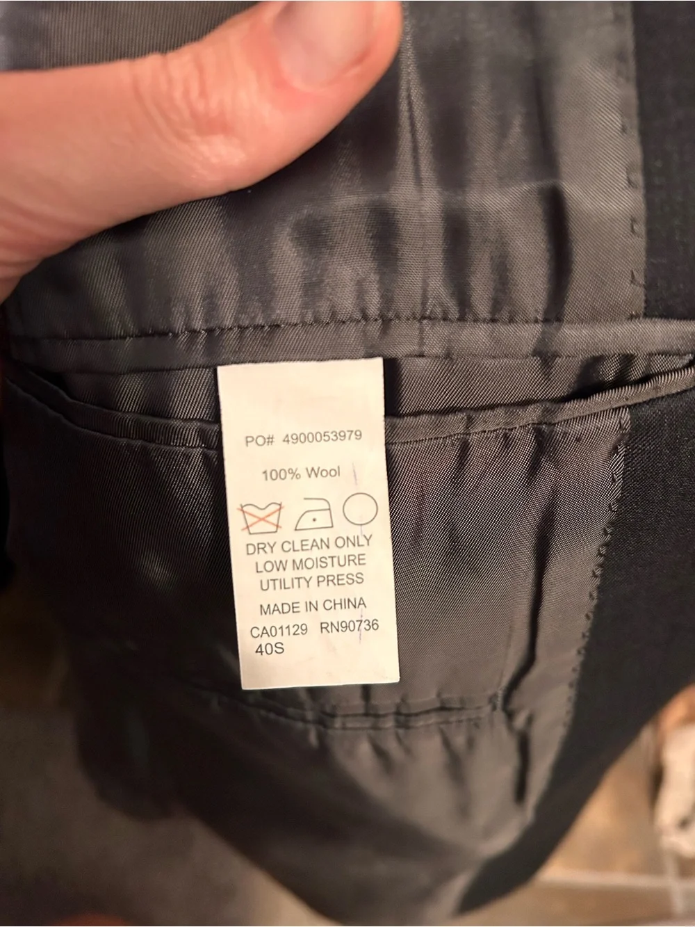 Calvin Klein • Suit Jacket & Trousers